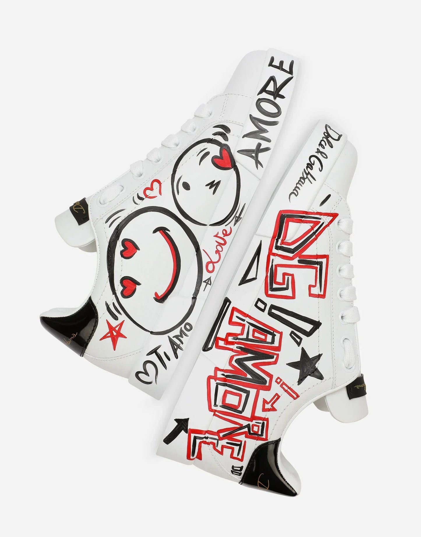 D&G Portofino Cuore sneakers