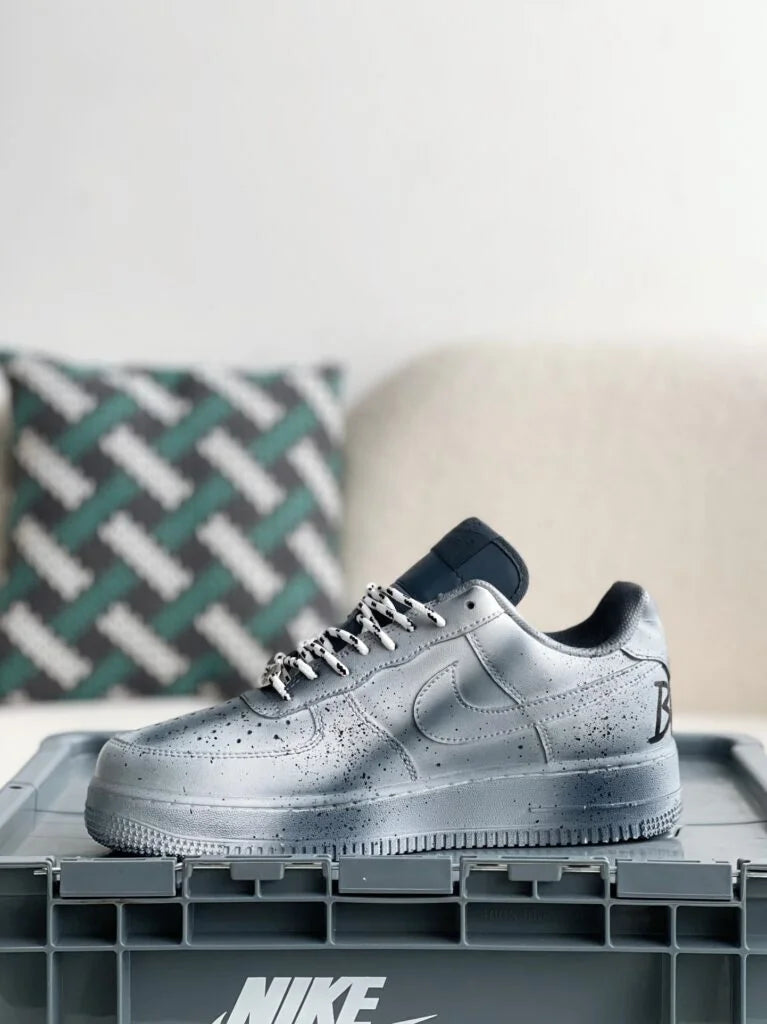 Chrome Hearts x Nike Air Force 1 Grey/Black Sneakers