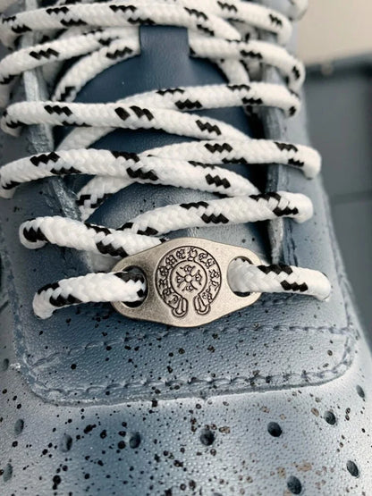Chrome Hearts x Nike Air Force 1 Grey/Black Sneakers