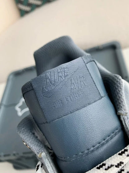 Chrome Hearts x Nike Air Force 1 Grey/Black Sneakers