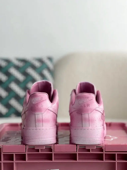 Chrome Hearts x Nike Air Force 1 Pink/White Sneakers