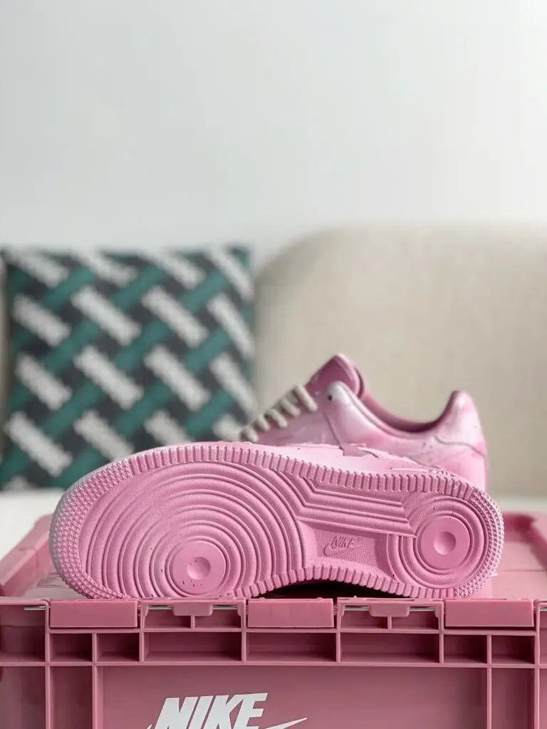 Chrome Hearts x Nike Air Force 1 Pink/White Sneakers
