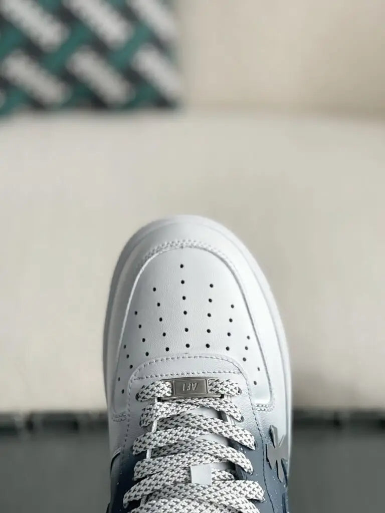 Chrome Hearts x Nike Air Force 1 Grey/White Sneakers