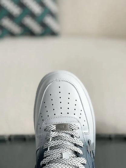Chrome Hearts x Nike Air Force 1 Grey/White Sneakers