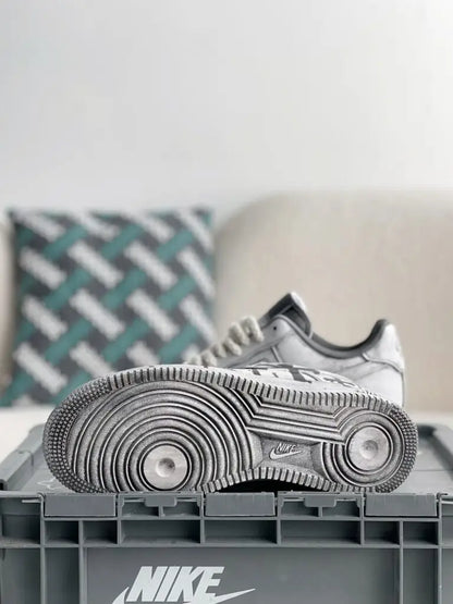 Chrome Hearts x Nike Air Force 1 White/Grey Sneakers